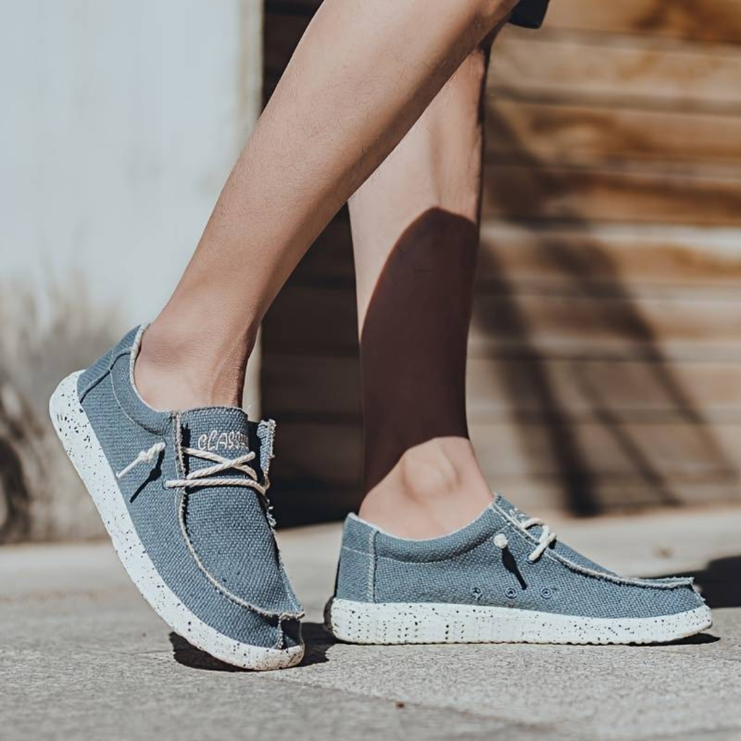 Oscar | Feather-Light Casual Shoes with Lace-Up Design