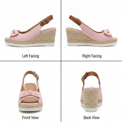 Orthopedic Sandals with Knot Detail | Serenza London