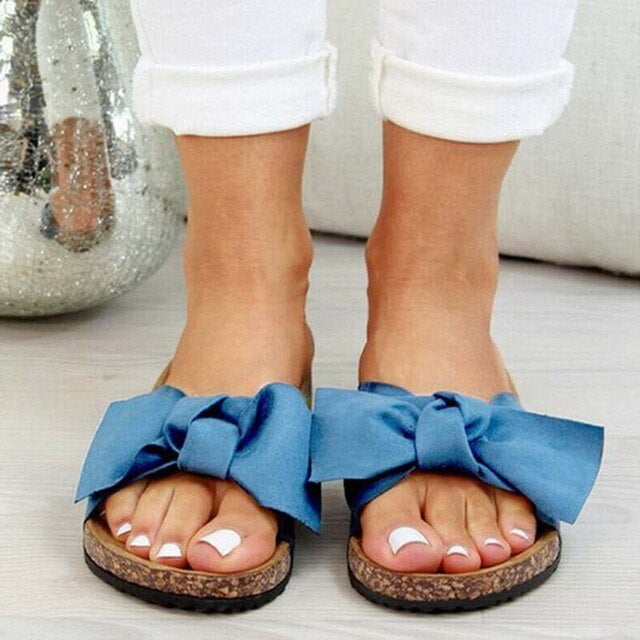 Women's Orthopedic Sandals with Bow Detail | Serenza London