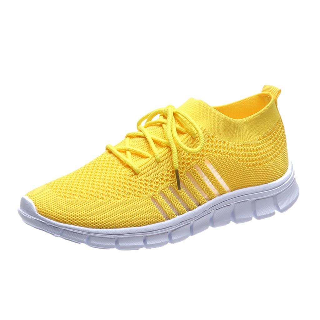 Women's Orthopedic Knit Sneakers with Lace Up Closure | Serenza London