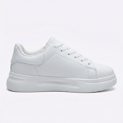 Women's Comfortable Textile Sneakers with Clean Design | Serenza London