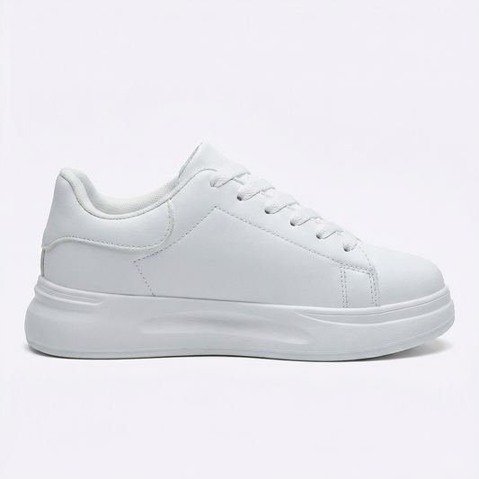 Women's Comfortable Textile Sneakers with Clean Design | Serenza London
