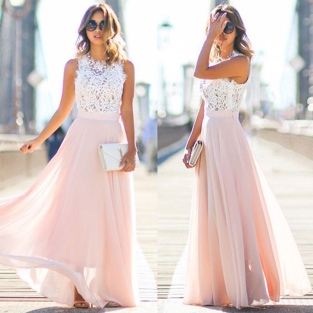 Women's Lace Maxi Dress for Summer Occasions | Serenza London