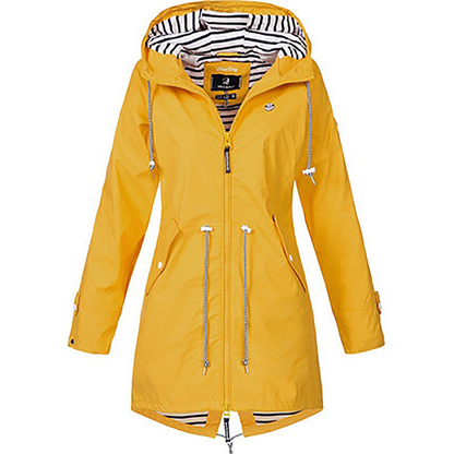 Women's Waterproof Hooded Rain Jacket | Serenza London