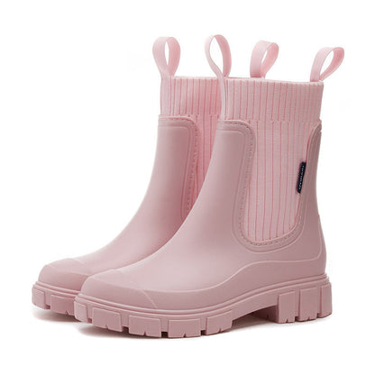 Women's Waterproof Chelsea Rain Boots | Serenza London
