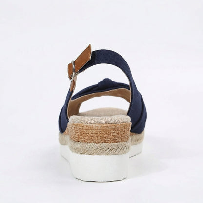 Orthopedic Sandals with Knot Detail | Serenza London