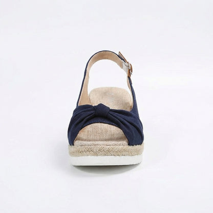 Orthopedic Sandals with Knot Detail | Serenza London