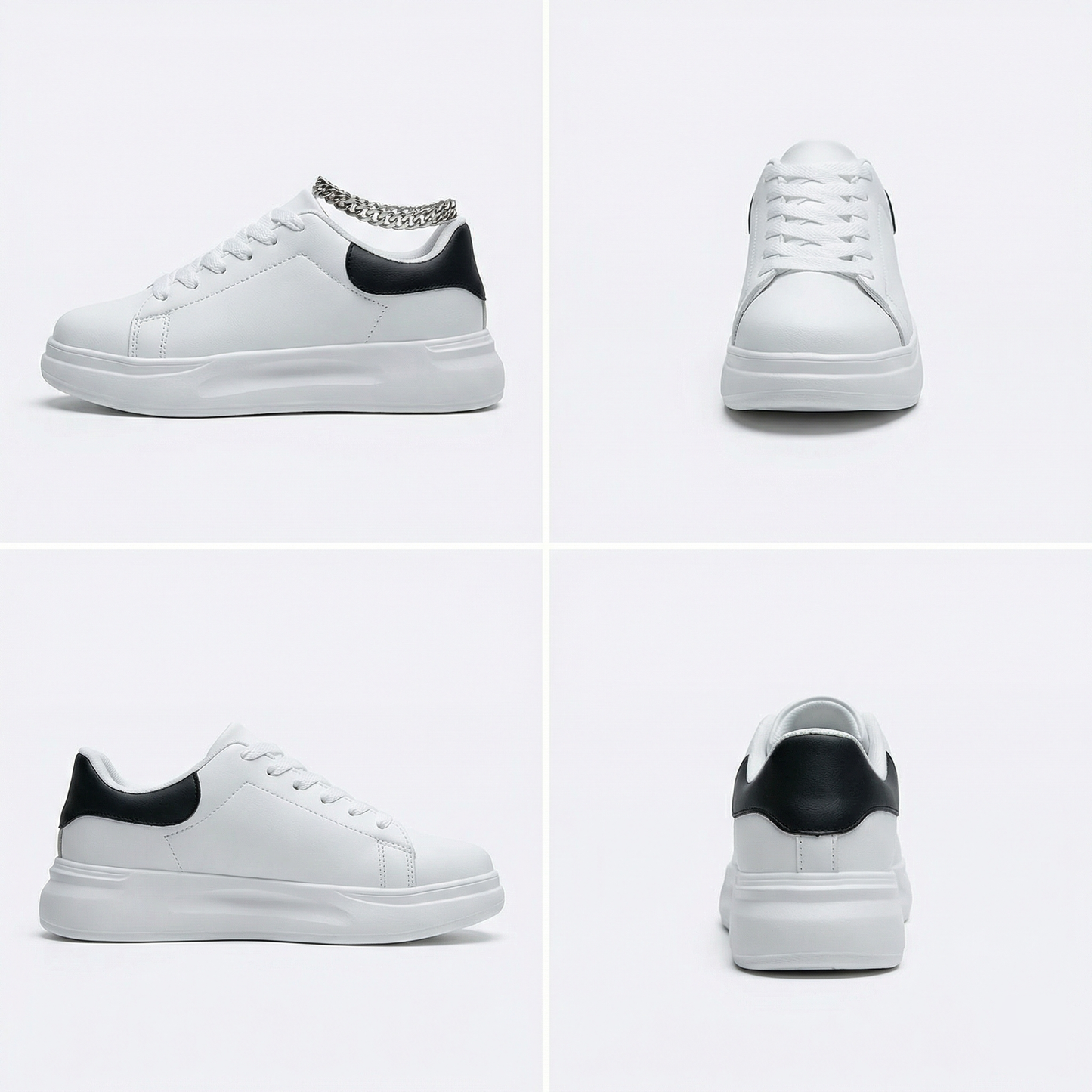 Women's Comfortable Textile Sneakers with Clean Design | Serenza London