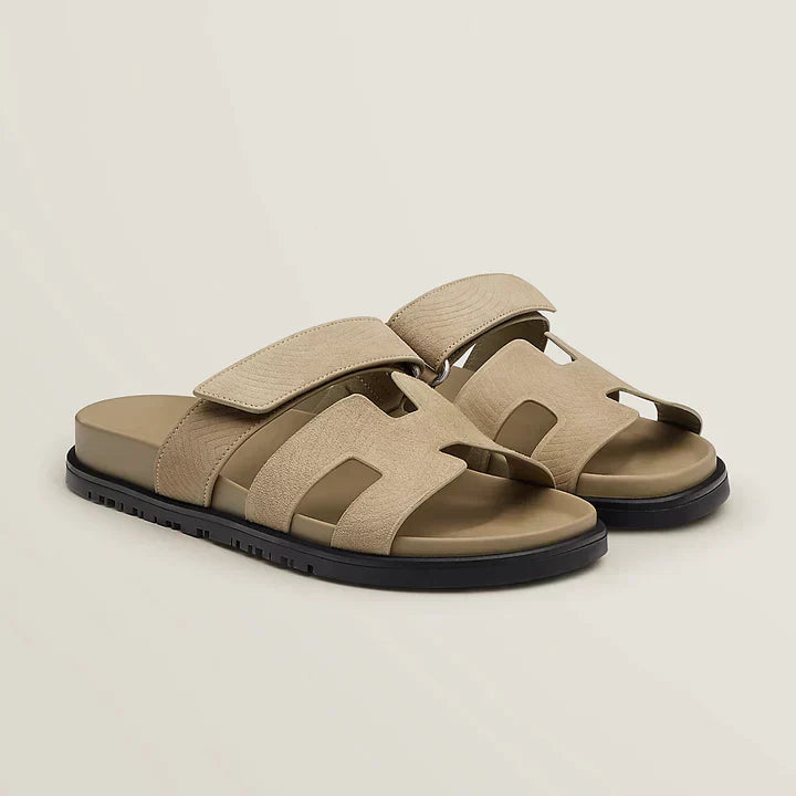 Women's Minimalist Sandals with Wide Straps | Serenza London