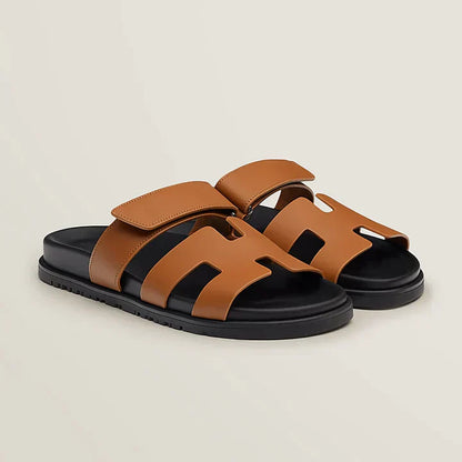 Women's Minimalist Sandals with Wide Straps | Serenza London