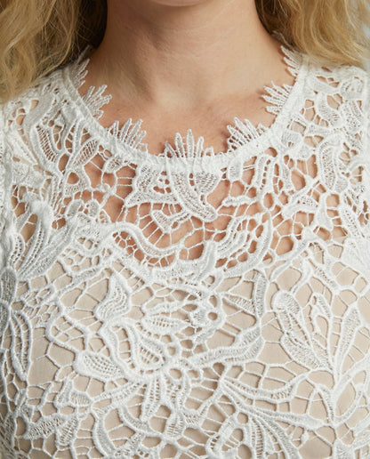 Women's Lace Maxi Dress for Summer Occasions | Serenza London