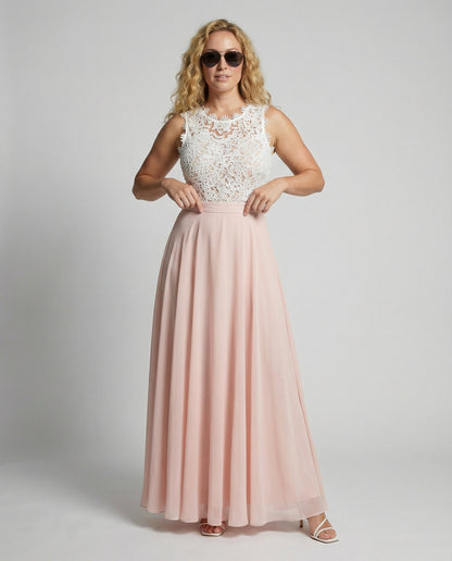 Women's Lace Maxi Dress for Summer Occasions | Serenza London
