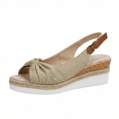 Orthopedic Sandals with Knot Detail | Serenza London