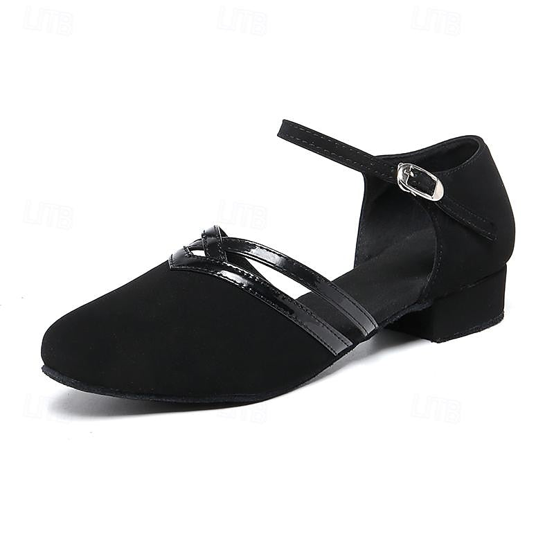 Women's Mary Jane Dance Shoes with Ankle Strap | Serenza London