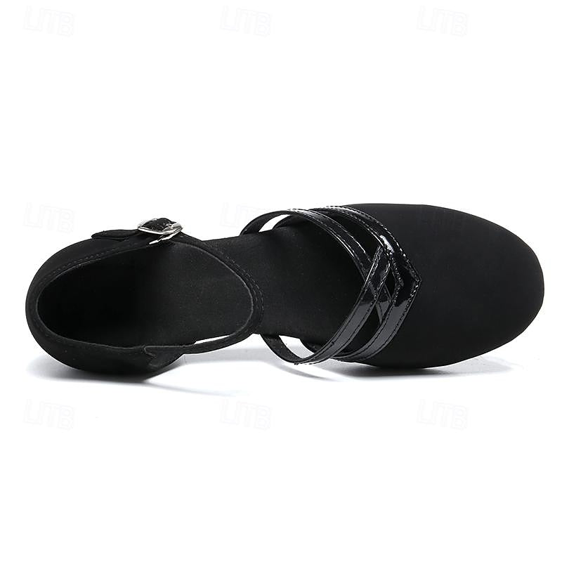 Women's Mary Jane Dance Shoes with Ankle Strap | Serenza London