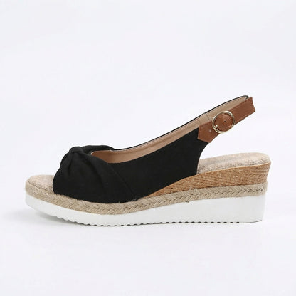 Orthopedic Sandals with Knot Detail | Serenza London