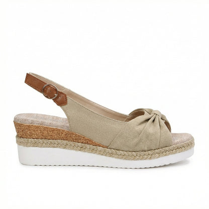 Orthopedic Sandals with Knot Detail | Serenza London