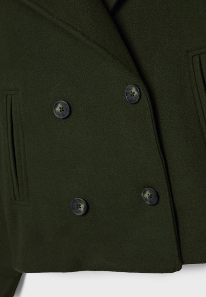 Women's Cropped Jacket with Double Breasted Design | Serenza London