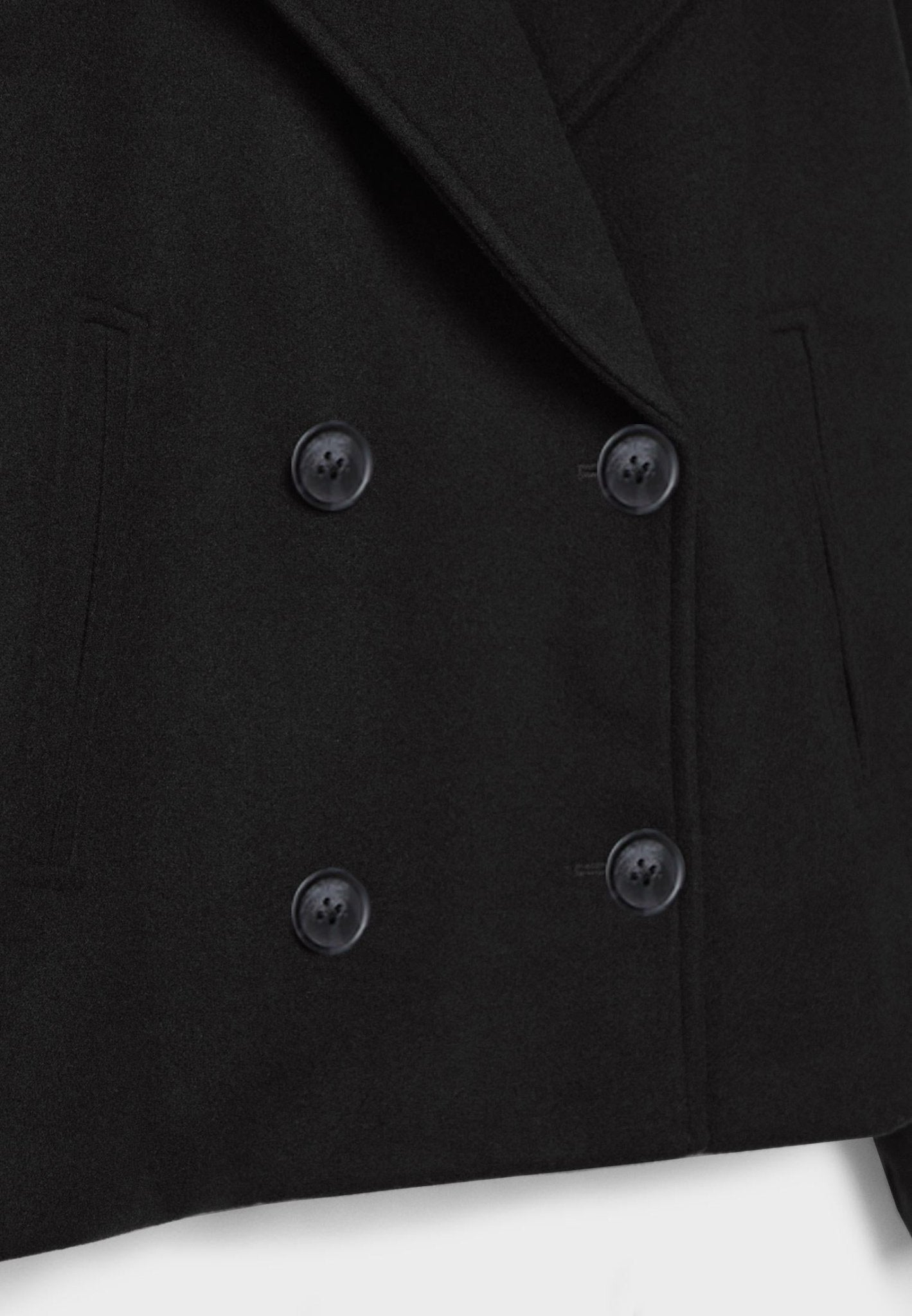 Women's Cropped Jacket with Double Breasted Design | Serenza London