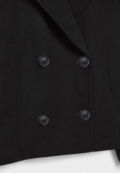 Women's Cropped Jacket with Double Breasted Design | Serenza London