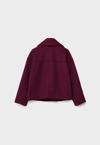 Women's Cropped Jacket with Double Breasted Design | Serenza London