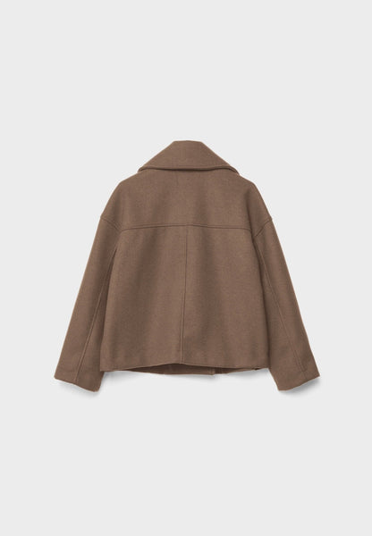 Women's Cropped Jacket with Double Breasted Design | Serenza London