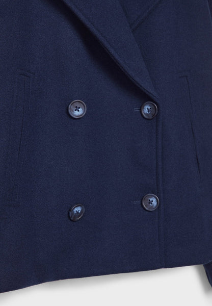 Women's Cropped Jacket with Double Breasted Design | Serenza London