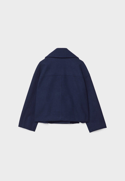 Women's Cropped Jacket with Double Breasted Design | Serenza London