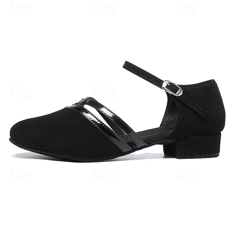 Women's Mary Jane Dance Shoes with Ankle Strap | Serenza London
